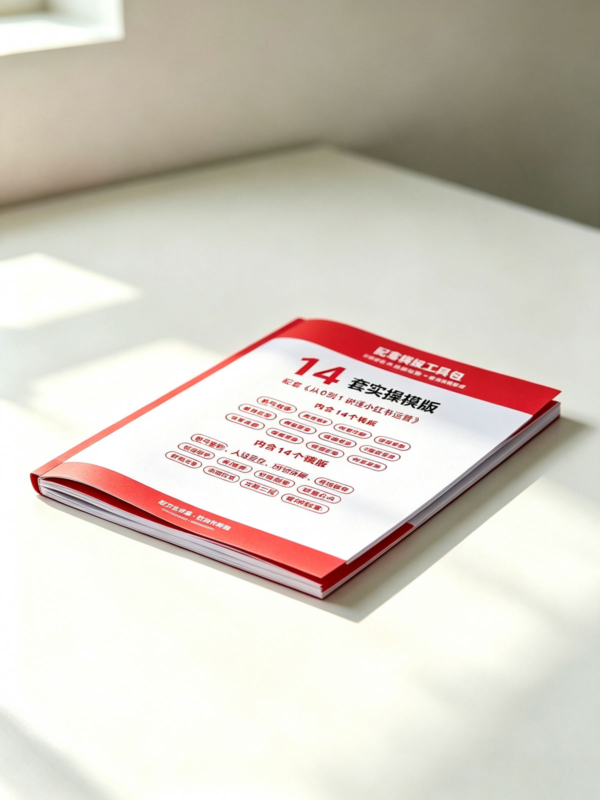 小红书运营新手模版工具包（数字工具包）
